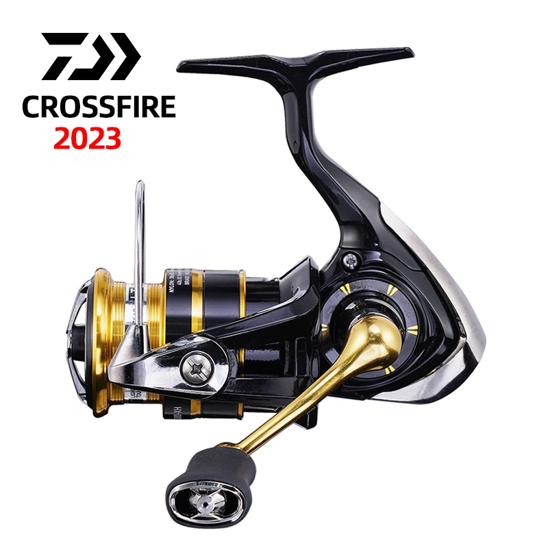 

2023 DAIWA Reel CROSSFIRE LT 4BS Spinning Fishing Reels 1000-6000 3+1BB Max Drag 5-12KG