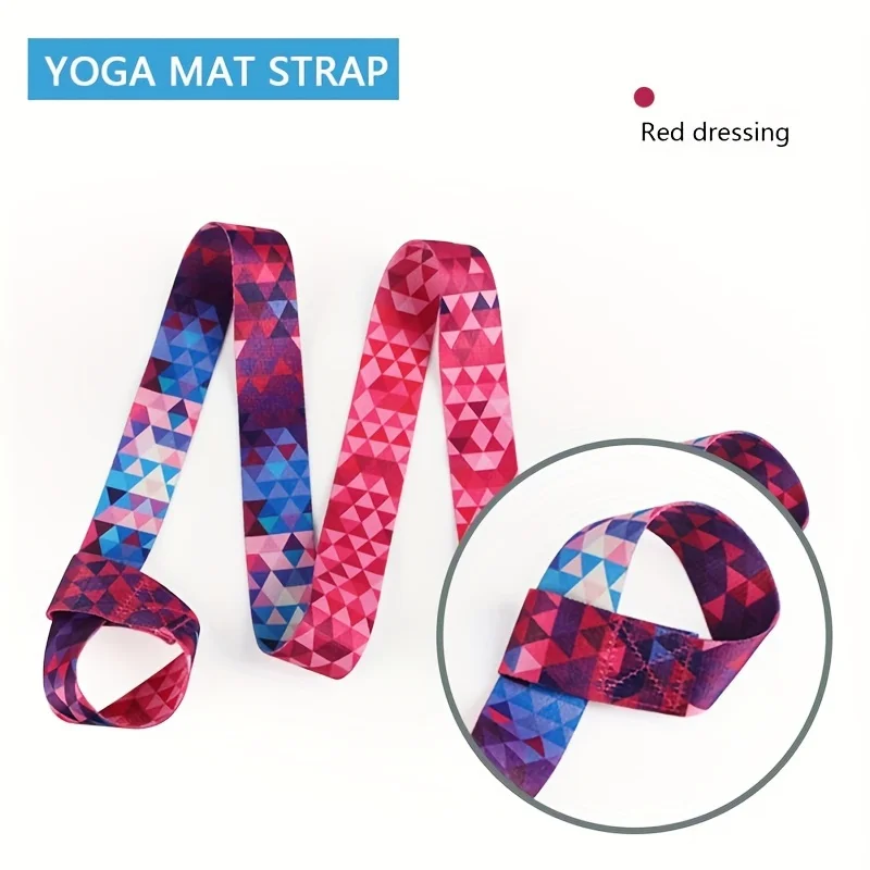 Adjustable Yoga Mat Strap Yoga Mat Bundle Strap Shoulder Straps Sports Stretch Strap Floor Mat Storage Strap Yoga Mat Bag