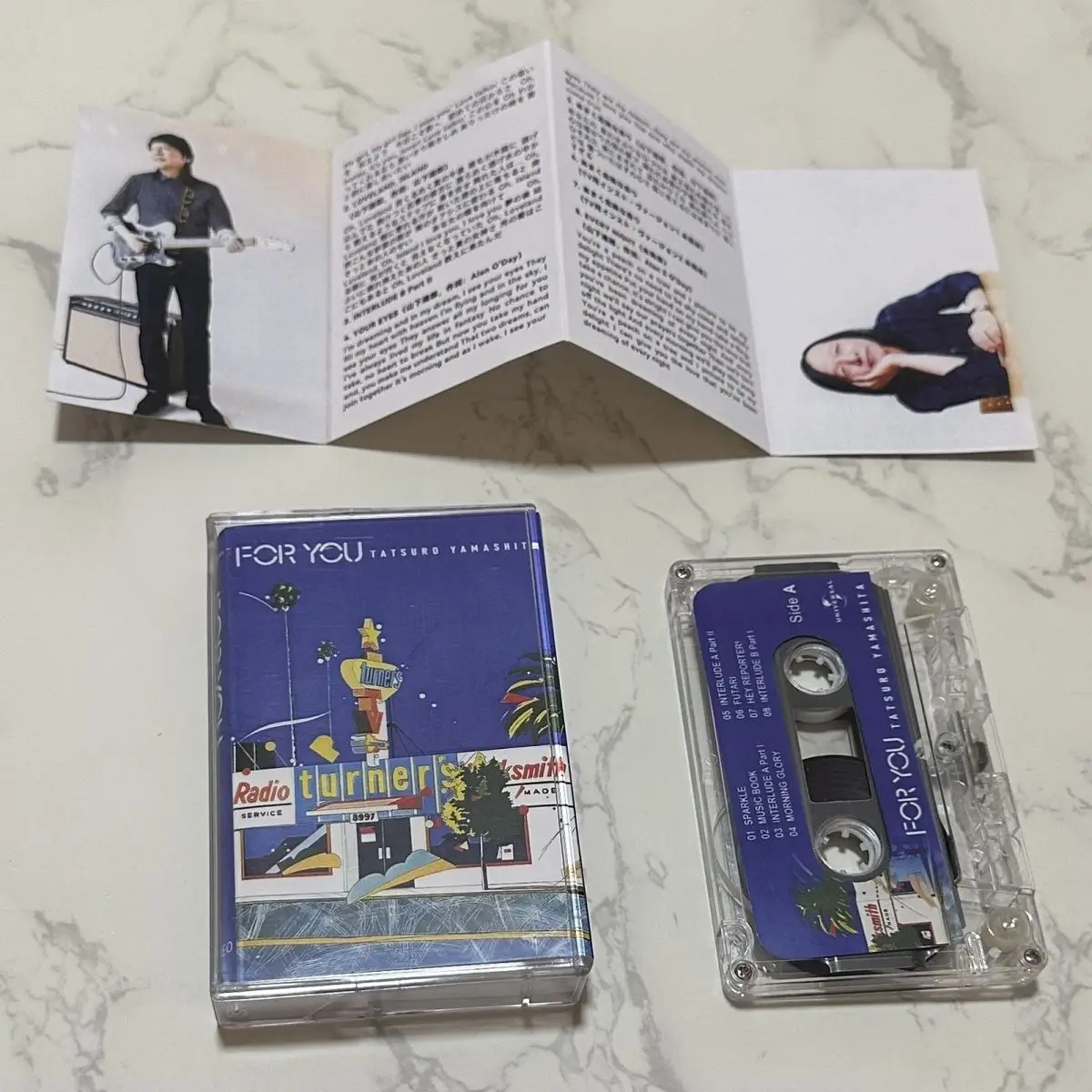 Classic J-POP Tatsuro Yamashita Music Tape FOR YOU Album Cassettes Cosplay Recorder Walkman Car Soundtracks Box Collection Gift - view 3