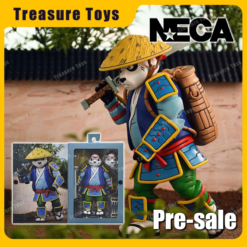 

Original NECA TMNT Cartoon Ultimate Panda Khans Anime Action Figure Figurine Model Toys Gifts