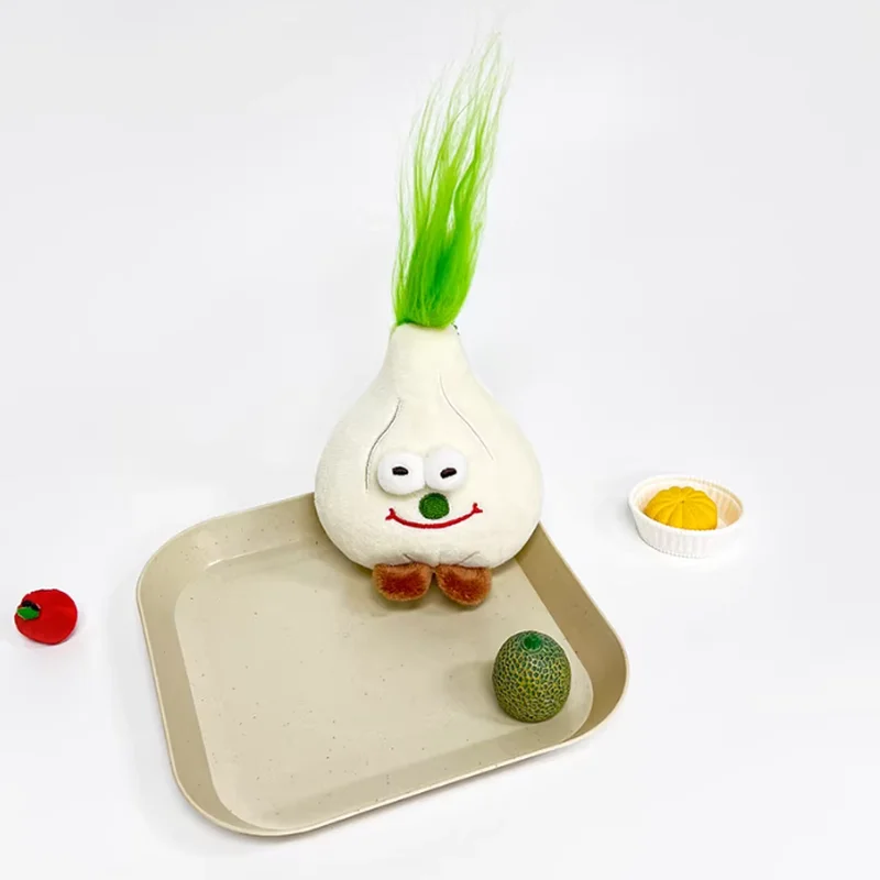 Original Design By Youyou Onion Ginger Garlic Plush Small Hanging Ornaments Figurines Schoolbag Key Hangings Small Dolls Gifts