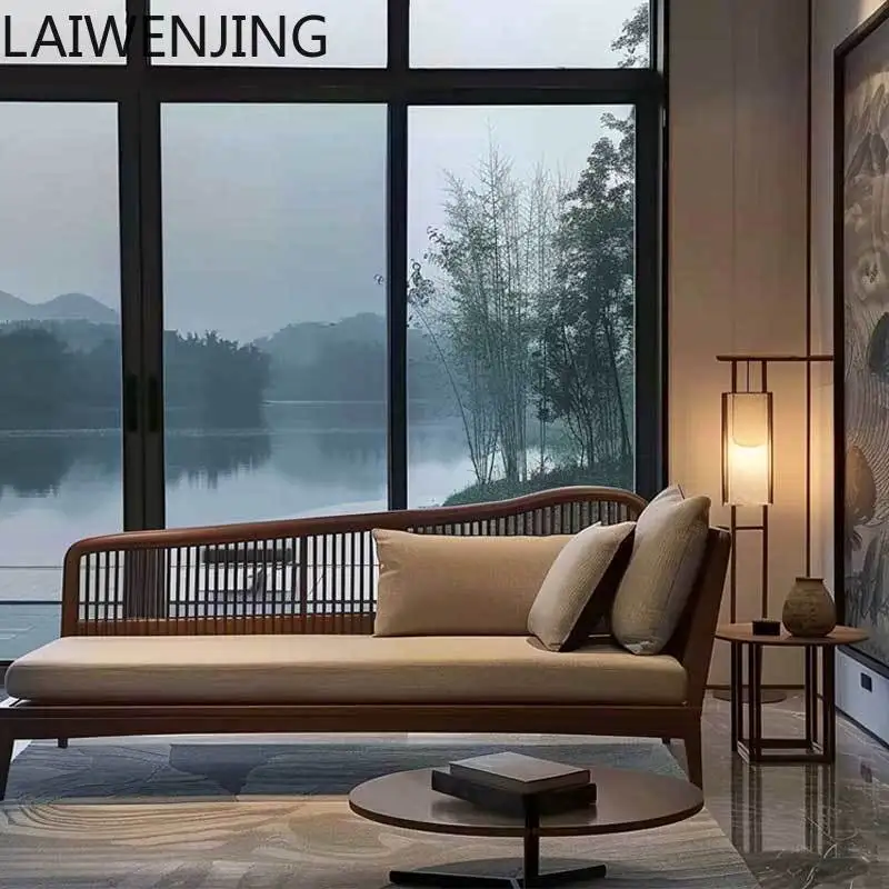 

HLZ living room hotel bed and breakfast sofa office new Chinese zen tatami