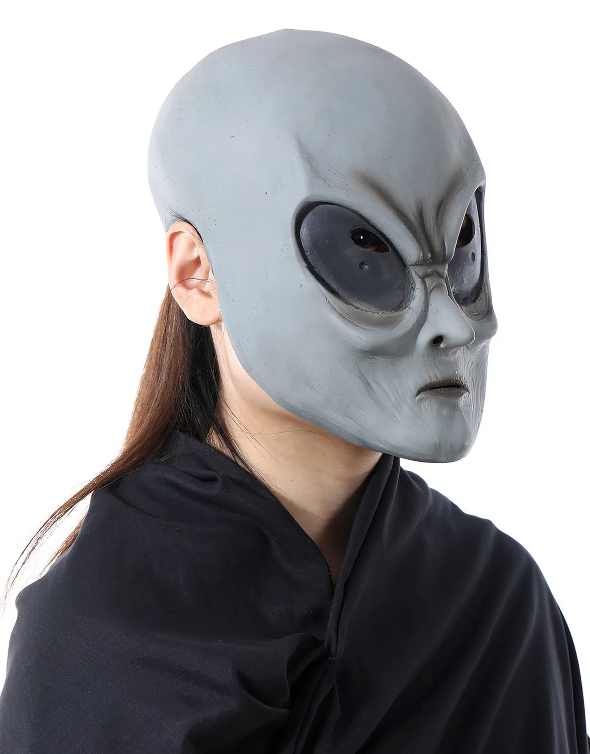 

Alien Terror Latex Facial Mask, Soft, Halloween Party, Ghost Day