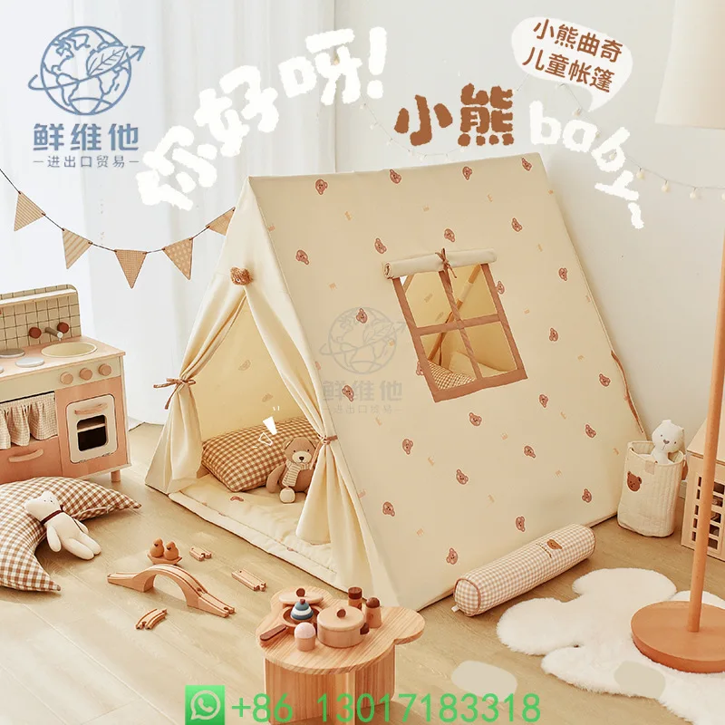 

INS Детская палатка для дома, для маленьких мальчиков и девочек, замок принцессы, кукольный домик, игровой домик