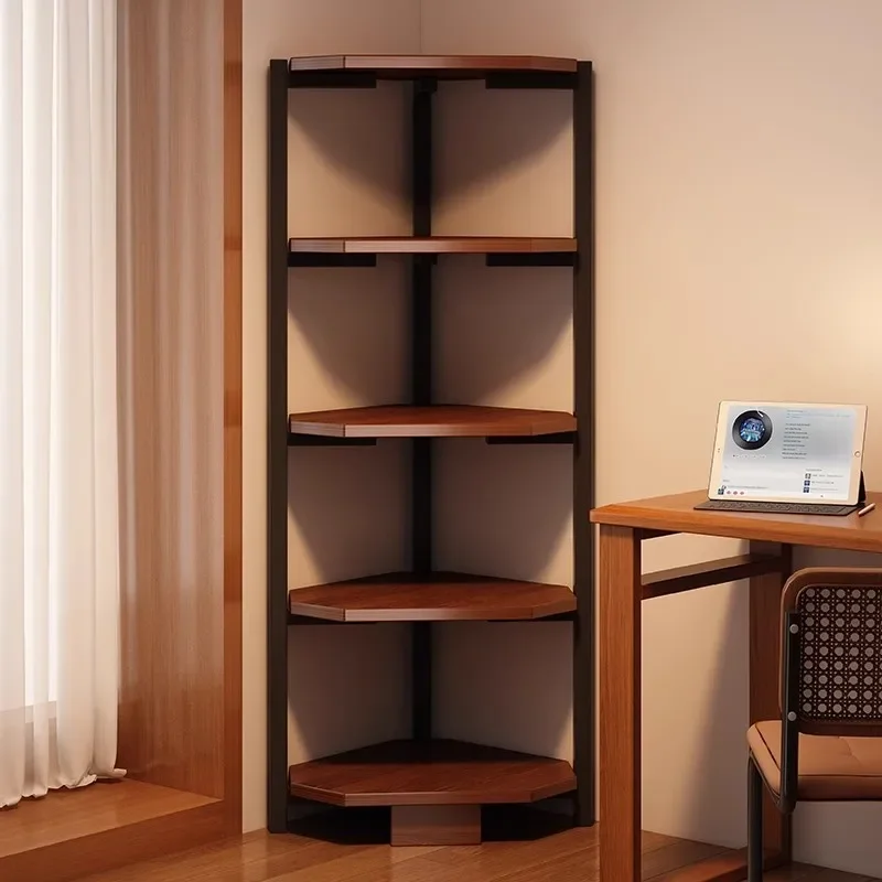 

Corner cabinet corner rack integrated against the wall living room corner triangular cabinet kitchen bedroom multi-purpose
