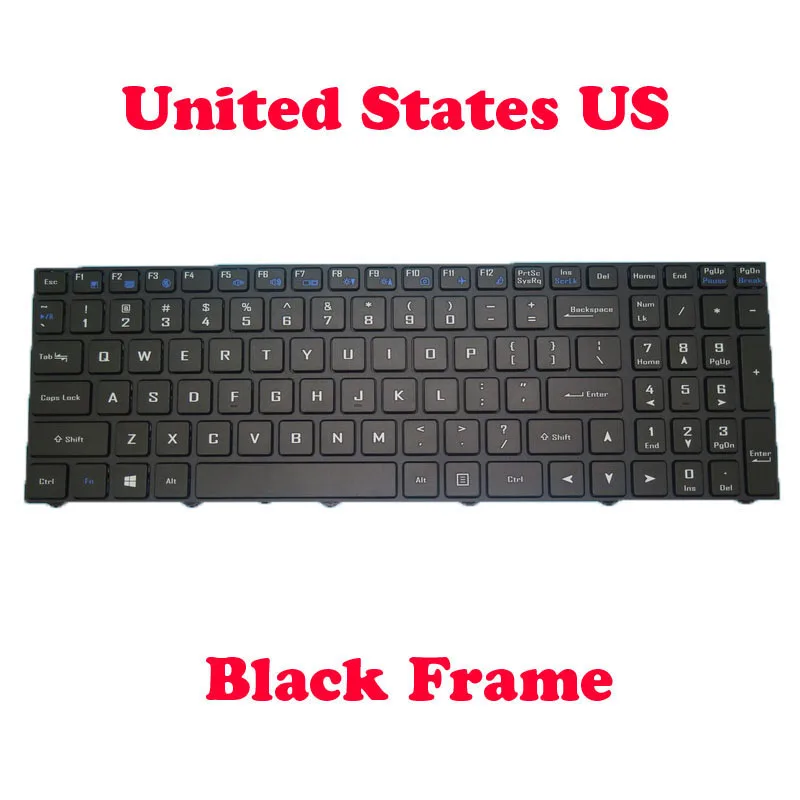 

No Backlit US Keyboard N15Z3 PB70 PB71 PB50 PB70 For Gigabyte A5 A7 K1 X1 G5 KC G5 MD GD KD G7 MD GD G7 KC 6-80-N15Z0 N815Z0 New