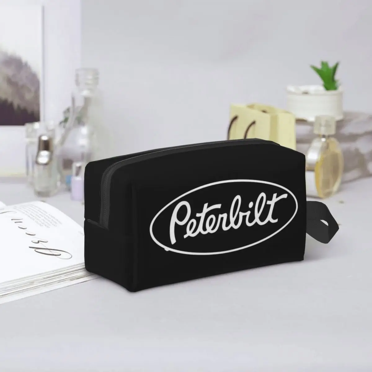 Peterbilt Class Pays 1939 Makeup Bag Cosmetic Organizer Storage Dopp Kit Toiletry Cosmetic Bag Women Beauty Travel Pencil Case