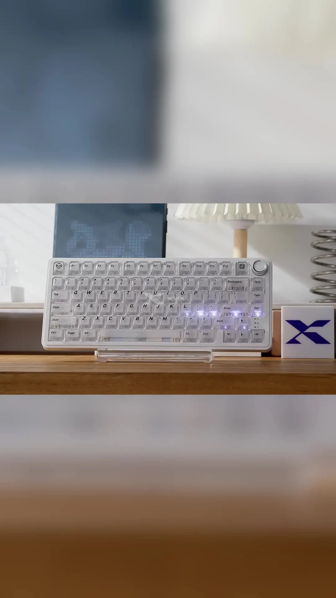 XVX 119 キー ブラック透明 PC キーキャップ