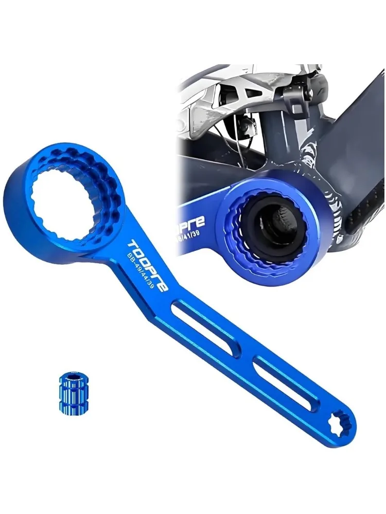 AliExpress NONE 6-in-1 Bicycle Crank Removal Tool, Suitable for 12/16 Tooth Diameter 39/41/44/46/49mm Bottom Bracket Wrench ,Bottom bracket tool