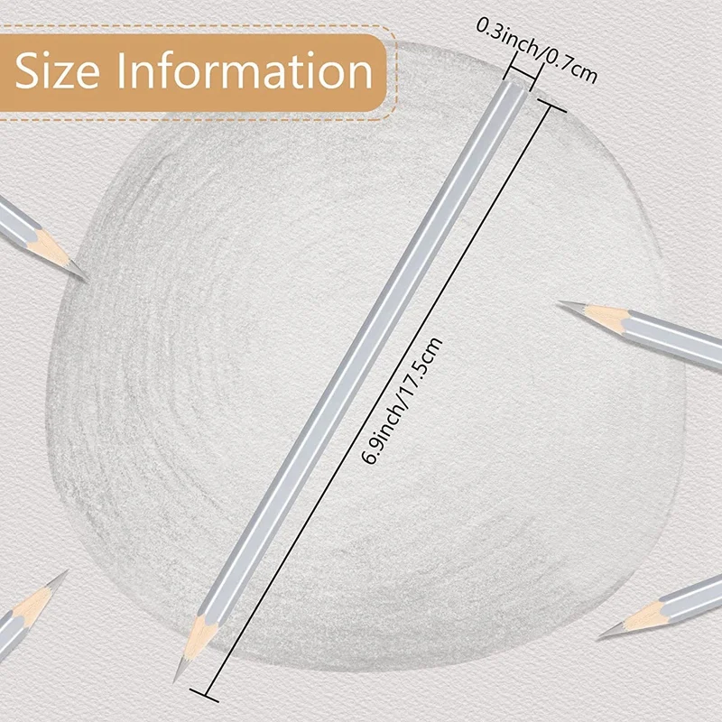 قلم لحام فضي معدني ، قلم تعليم لعمال البناء ، السباكين المعدنية ، 20 عبوة