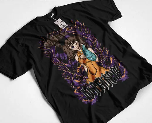 7 Deadly Sins cotton anime Shirt