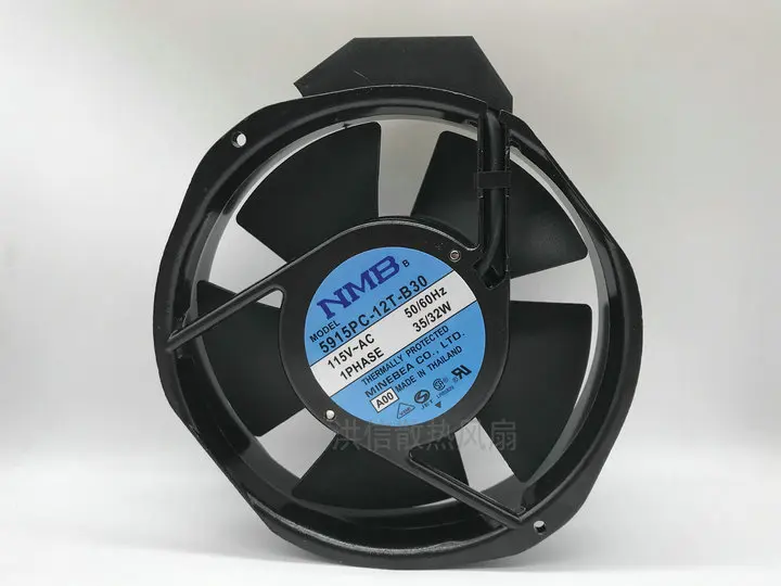 

Free shipping original NMB 5915PC-12T-B30 115V 35/32W 17238 17cm AC cooling fan