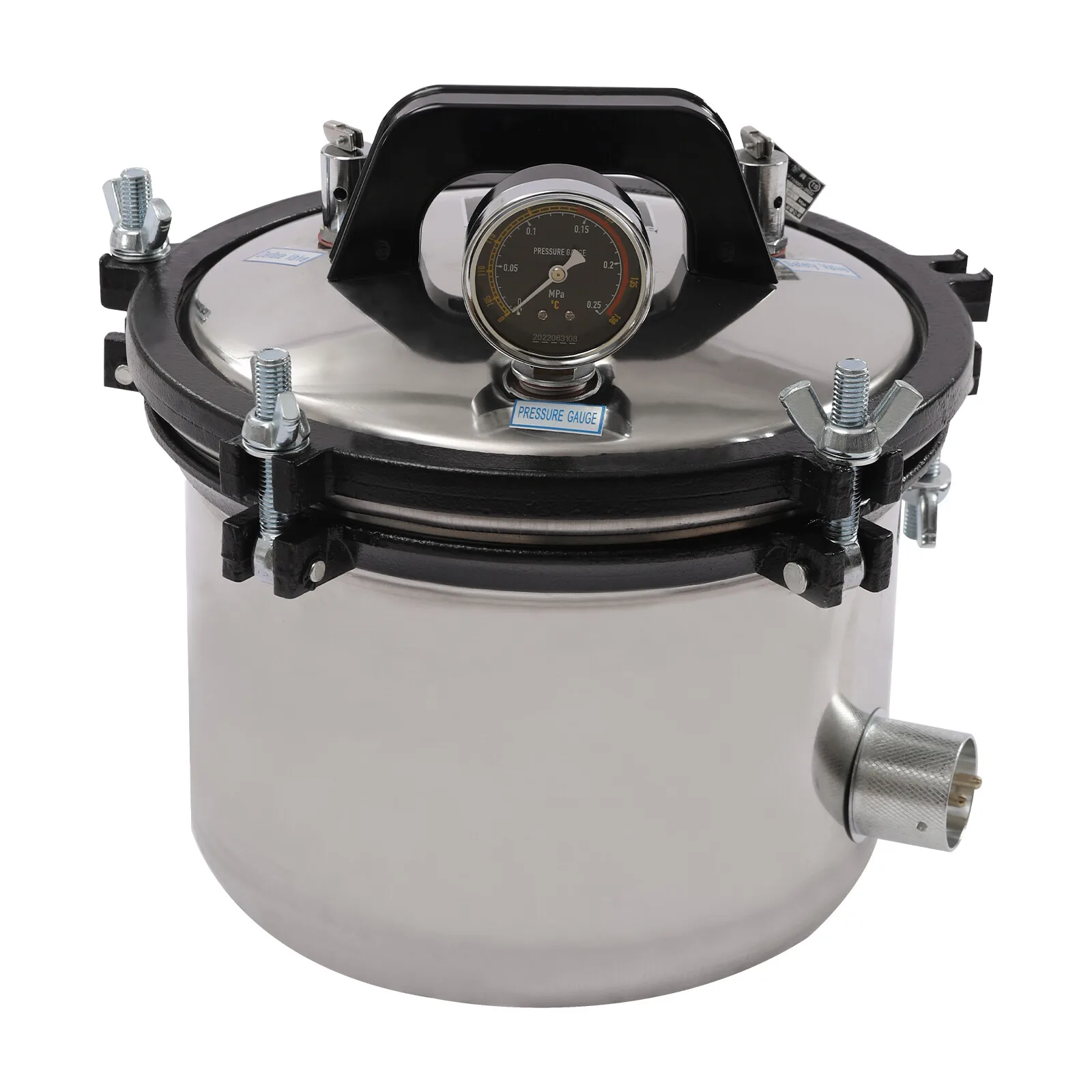 

Autoclave Steam Sterilizer Dental Equipment Sterilization 8L Medical Sterilizer