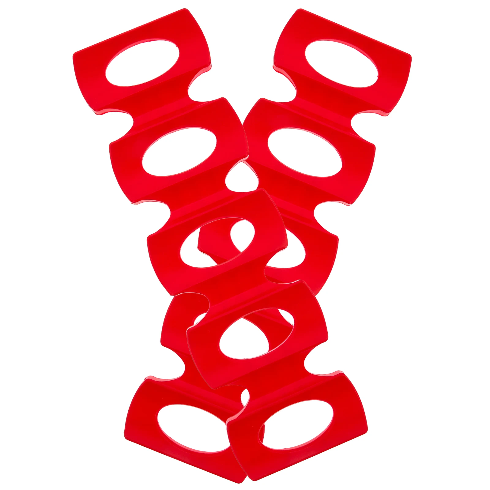 

2 Pcs Beer Storage Rack Lightweight Beverage Organizer Hollow Shape Suitable Bottle Can Home Office Bar Party Garage