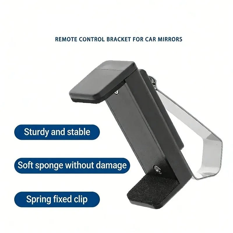 Car sunshade holder access control remote 47-68mm garage door control car keychain universal locksmith quick installation