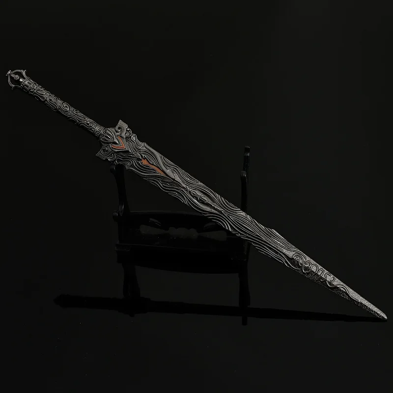 Mundo perfeito 22cm/8.66in espadas katana samurai arma modelo anime periféricos adereços ornamentos de mesa namorado presente brinquedos esportes