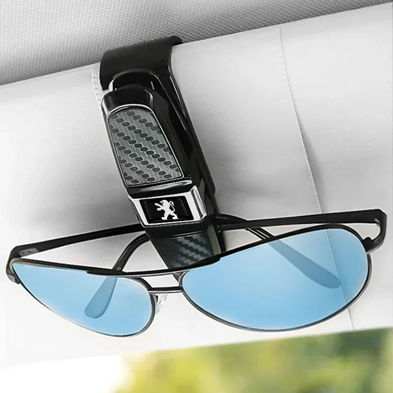 Car Glasses Clip For Peugeot 206 207 208 301 307 308 T9 406 407 408 508 2008 3008 5008 108 RCZ 607 4008 Rifter 107 Accessories