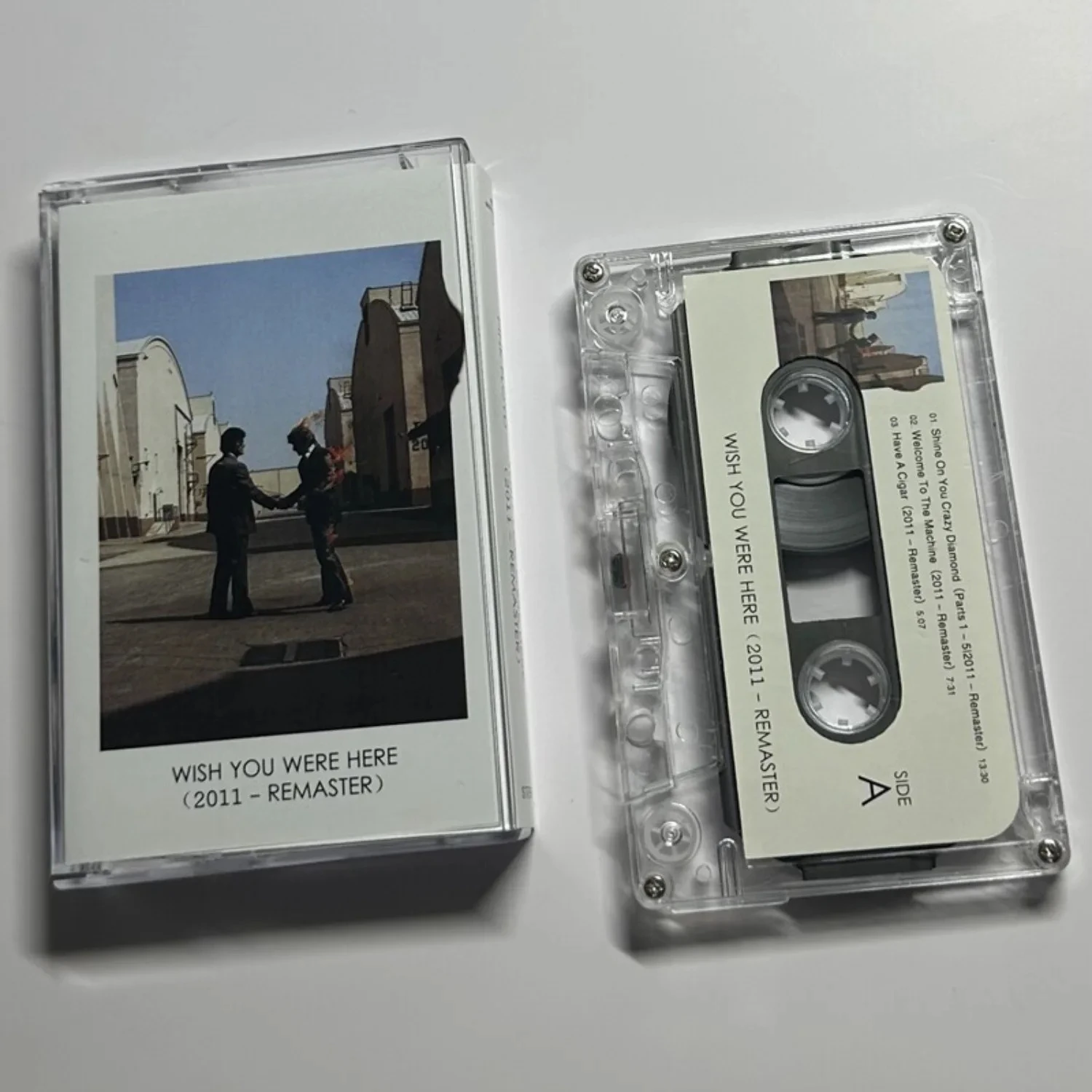 Fita Cassete de Áudio Analógica Remasterizada de Rock Progressivo Vintage com Capa de Fotografia de Paisagem Externa Retrô - Fita Musical Colecionável