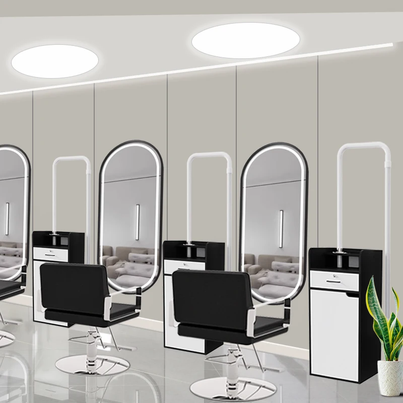 

Barber Shop Hair Cutting Cabinet Quick Cutting Equipment Absorber Quick Cabinet Barber Shop Equipment Full Set