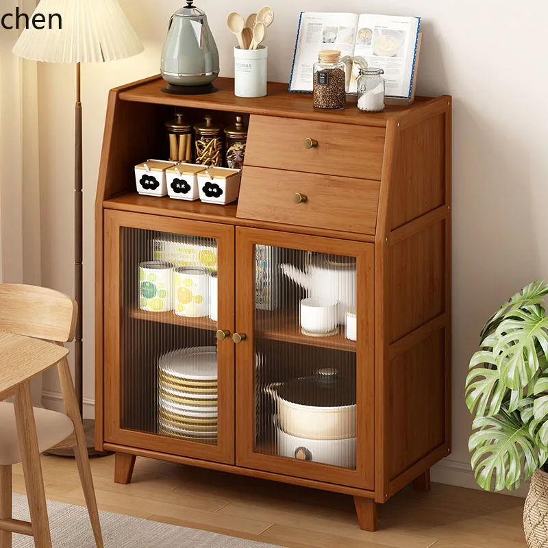 HT Locker Living Room Wall Locker Modern Simple Tea Cabinet Shelf Storage Dining Cabinet