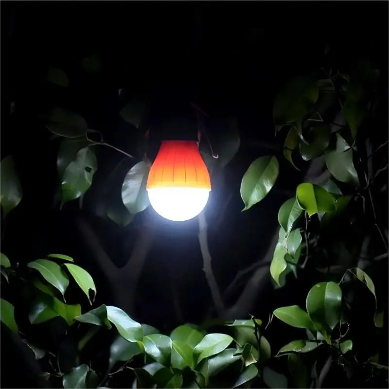 Mini Camping Lantern Portable Outdoor Waterproof Emergency Lamp Hanging LED Night Tent Light Use 3AAA Battery for Hiking Fishing