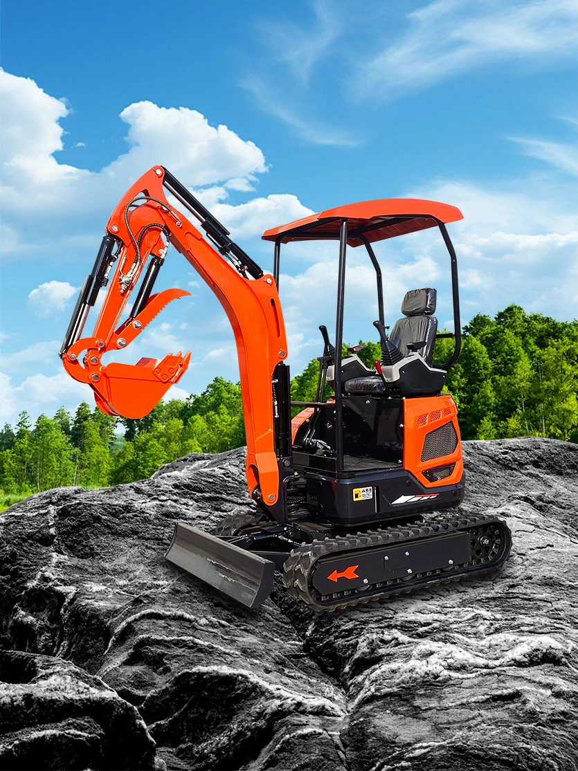 Customize Euro 5 EPA tracked small excavator choose accessories color and price discounts