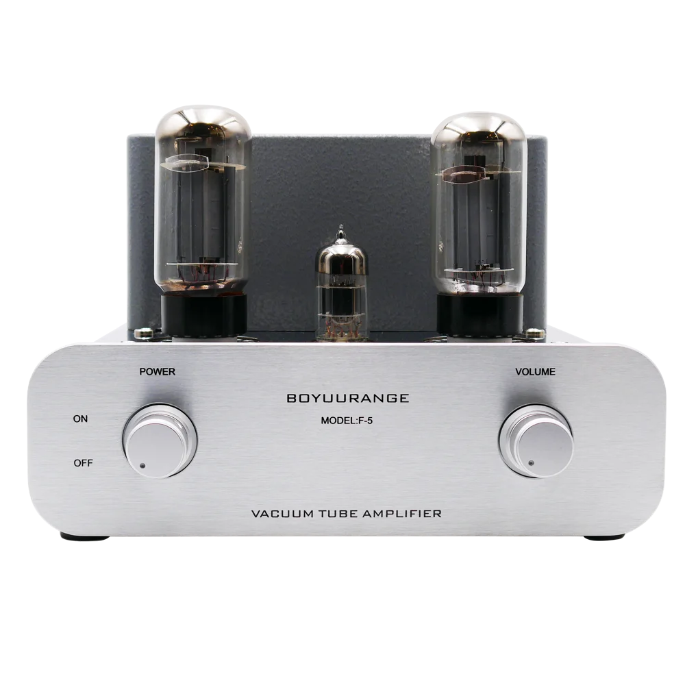 Bozhiyun แอมพลิฟายเออร์หลอดบริสุทธิ์สำหรับ F5เครื่องขยายสัญญาณเสียง6N1แบบท่อ6L6เดียว