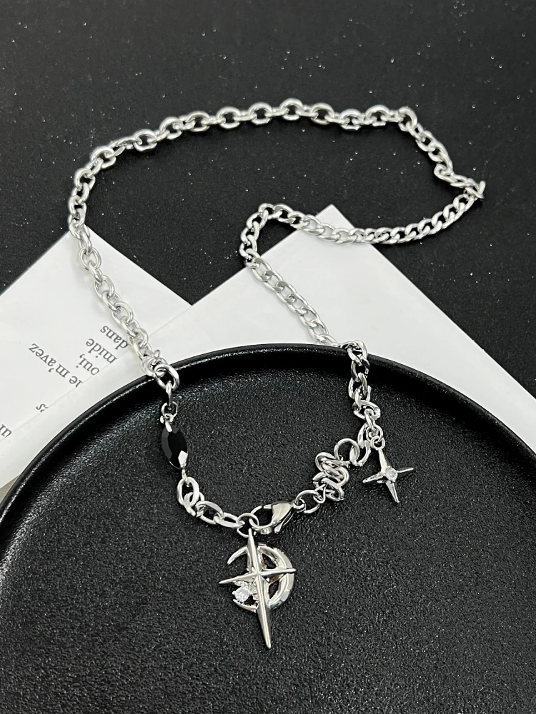 2023 Mode Korea Goth Punk Bula - Men Accessories Neck Chain ulasan dan harga