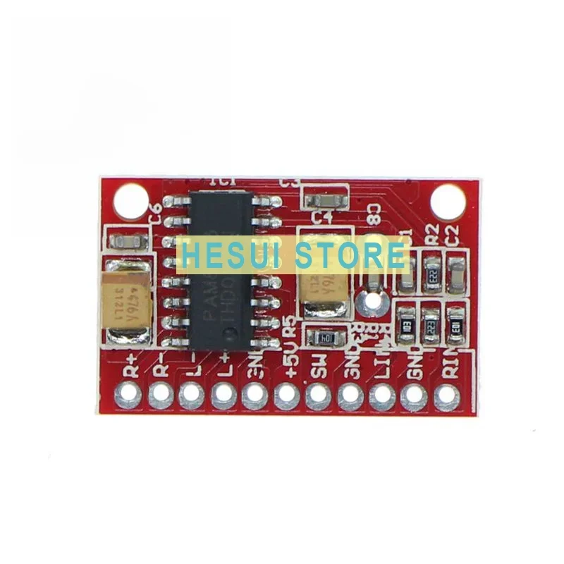 Supermini digital power amplifier board USB power supply 3W dual channel