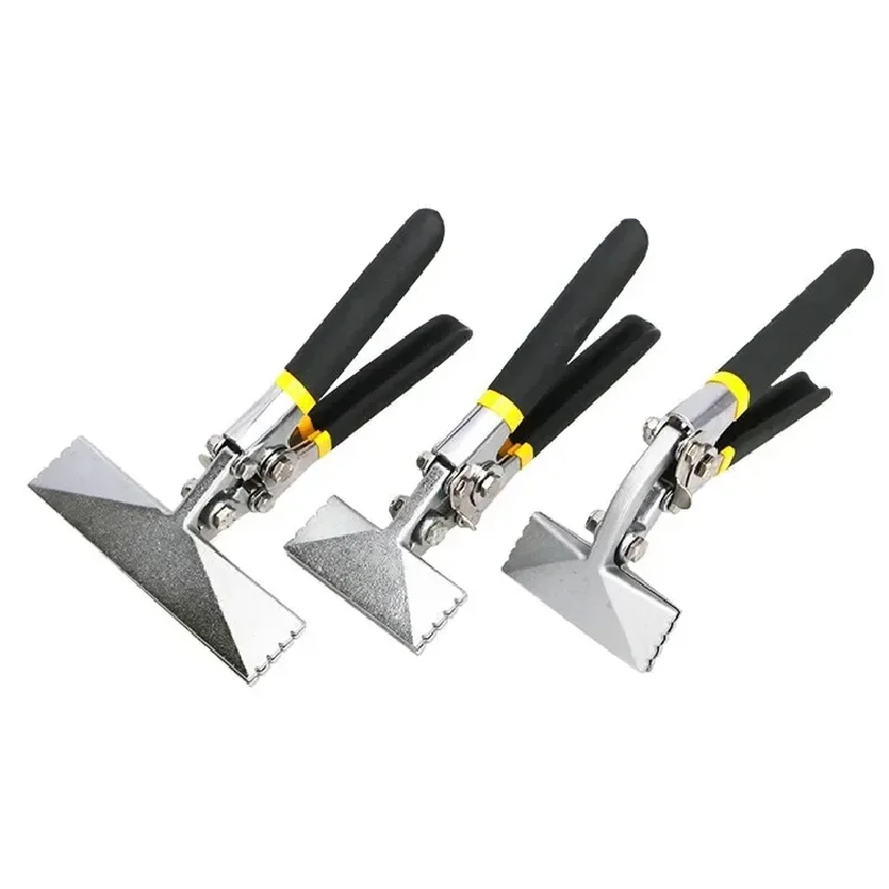 Pince plieuse pour tôles, plieuse manuelle à mâchoires larges droites 80mm/coudées 80mm/droites 150mm, outils pour soudure et serrage