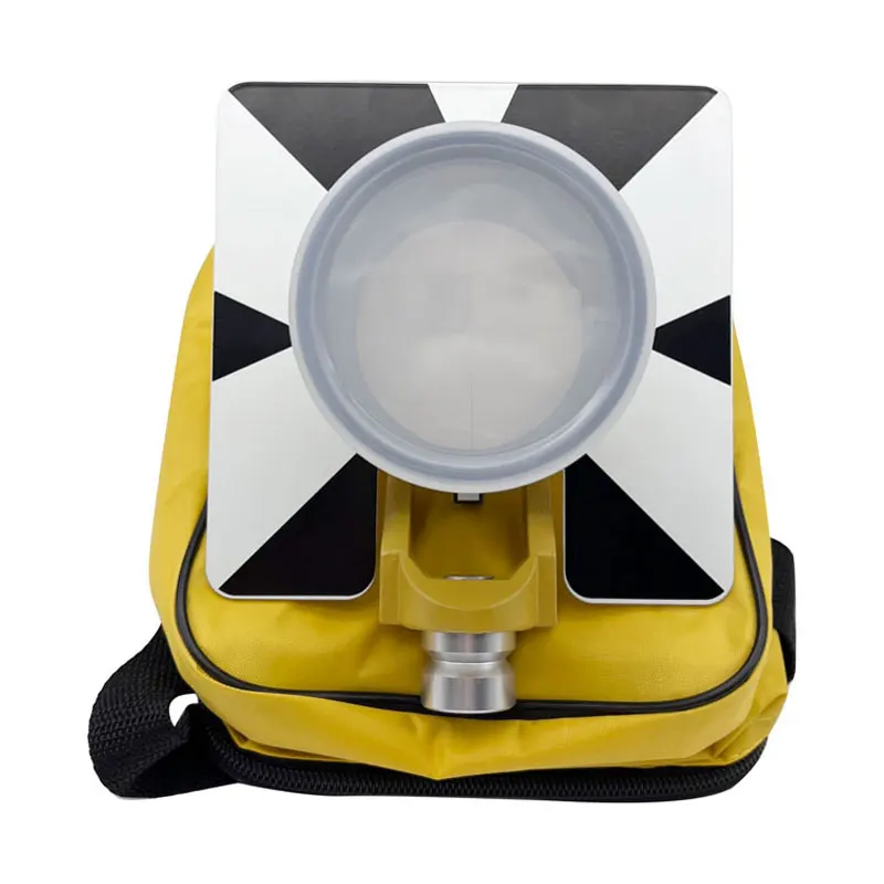 5/8x11 Draad ALLE METALEN ENKELE PRISM VOOR Topcon TOTAL STATIONS ONDERZOEKEN Prisma Houder Doel Zachte Tas Constant 0mm