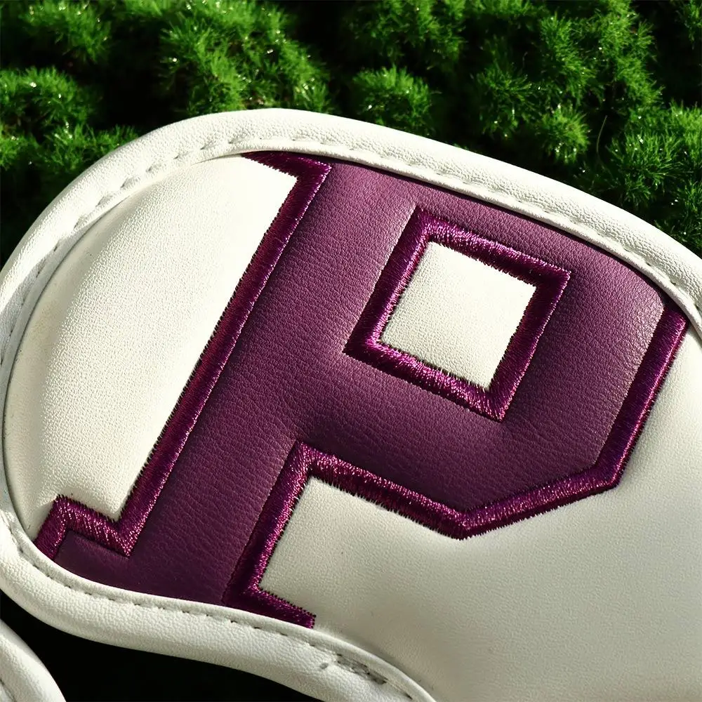 

10Pcs High-end Dustproof Covers 4-9 ASPX Gradients Golf Club Head Covers Golf Iron Covers Protective Cover Golf Wedge Cover