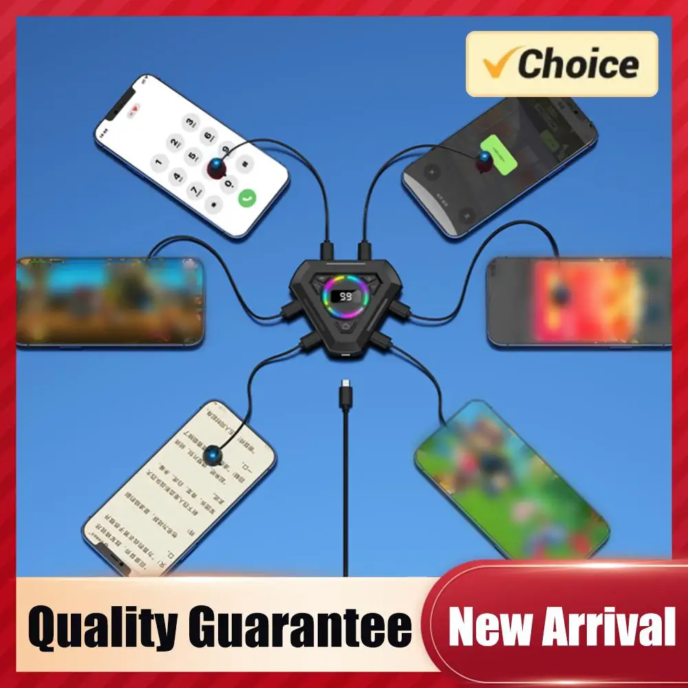 

Автоматический кликер для экрана мобильного телефона с регулируемой скоростью, физический таппер для игр, прямых трансляций, выполнения задач и заработка наград