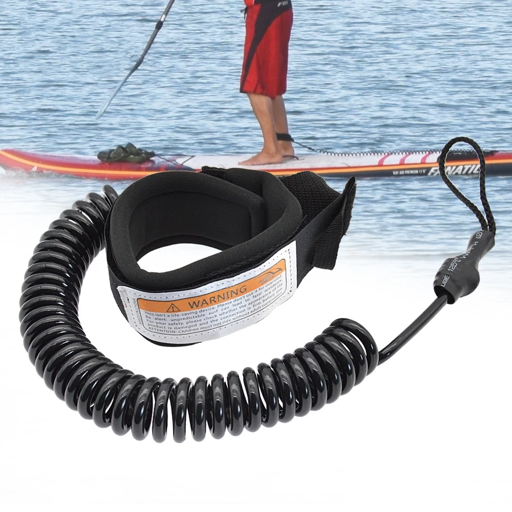 Surfing Kayak Leash Rope Boat Safety Paddle Stand Up Paddle Surfing Leash Safety Hand Rope For Surfboard Surfing Accessories