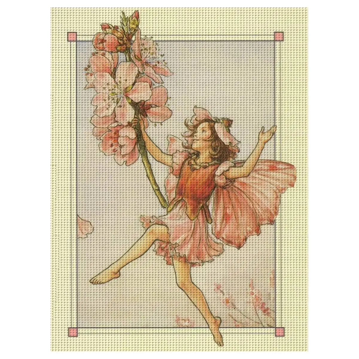 1 Stück 30X40CM/11,8*15,74 Zoll Schatten-Stickmuster-Set für Kreuzstich, DIY-Set 11/14/16CT, DIY-Stickset, DIY-Kreuzstich-Set, Joy Sunday
