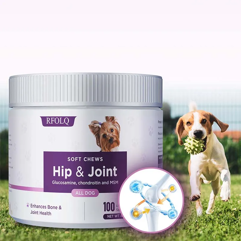 

Добавка для здоровья бедер и суставов для собак — содержит глюкозамин, хондроитин и MSM для улучшения здоровья суставов и костей.