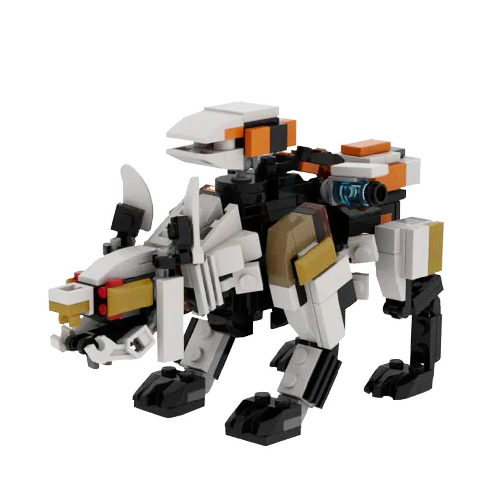 

Gobricks MOC Scorcher from Horizon Zero Dawn Game Series Monster Building Block Dinosaur Robot Bricks Building Block Toy Gift