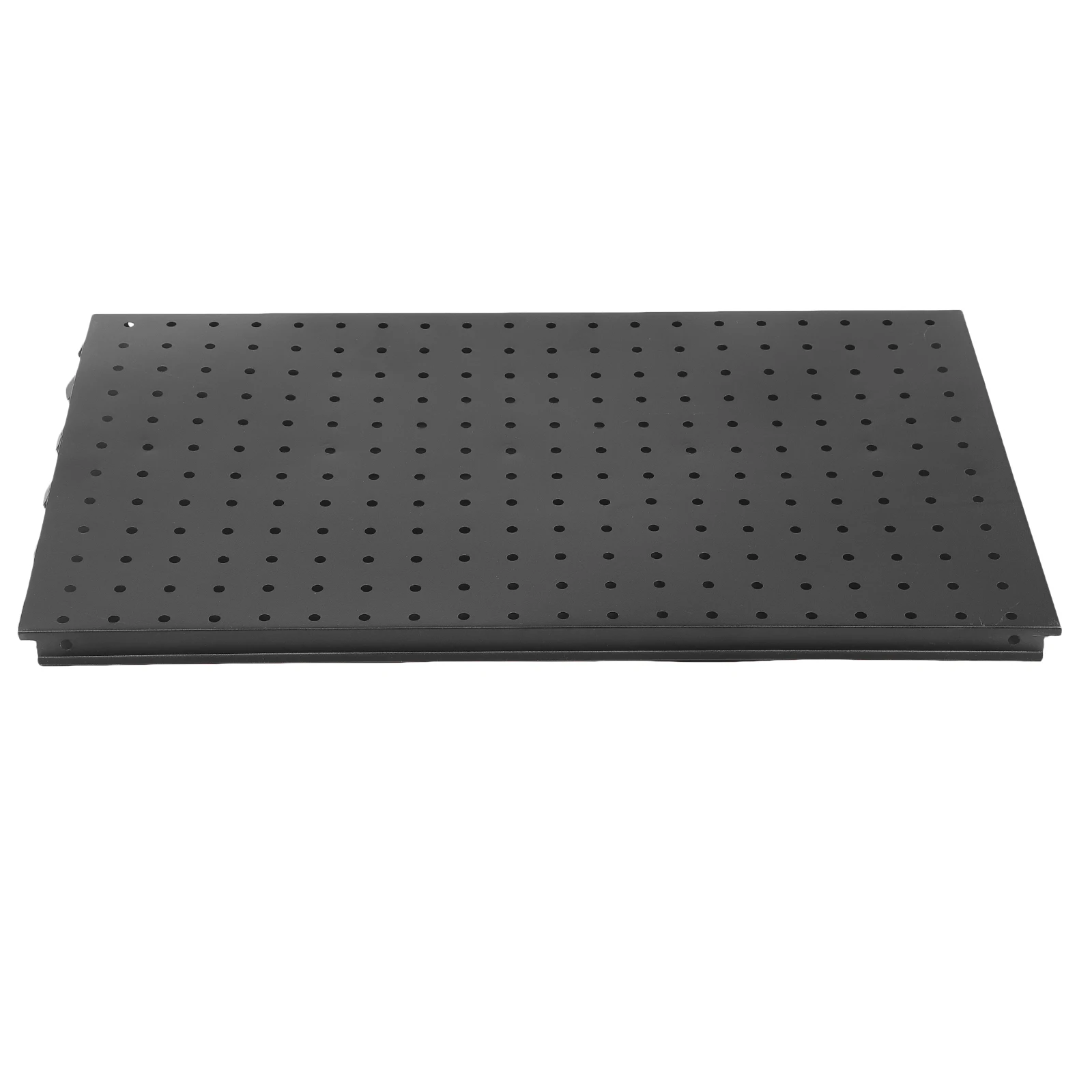 

Black Iron Pegboard Panel 52 Holes Wall Mount Tool Organizer Garage Workshop Storage System Metal Perfboard Panels Large