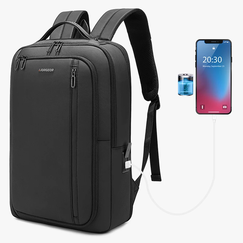 

Men's expandable large-capacity backpack, casual travel Oxford waterproof backpack, business computer bag, student backpack