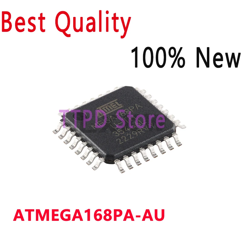 5-10/PCS Neue Original ATMEGA168PA-AU ATMEGA168PA AU MEGA168PA QFP32 8-bit Mikrocontroller 16K Flash AVR Auf Lager
