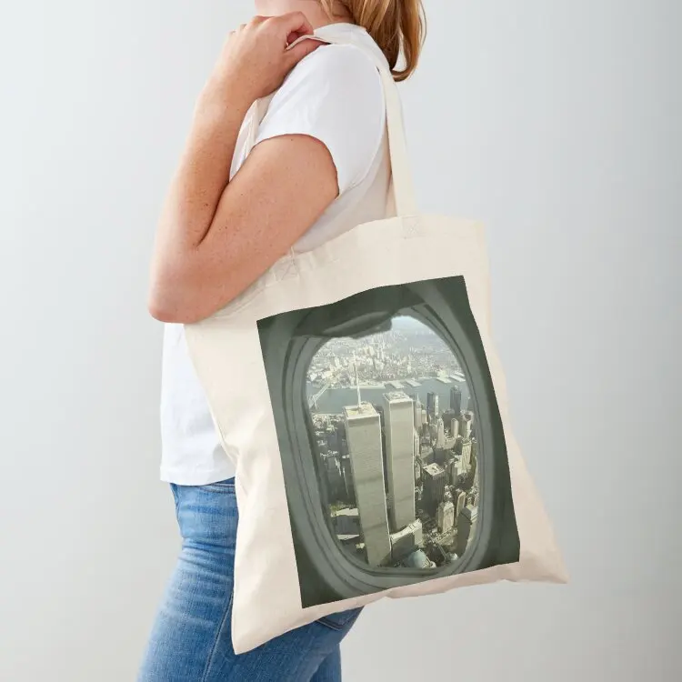 

Tilted Towers Tote Bag Women's beach bags tote bag men personalized tote bags aesthetic