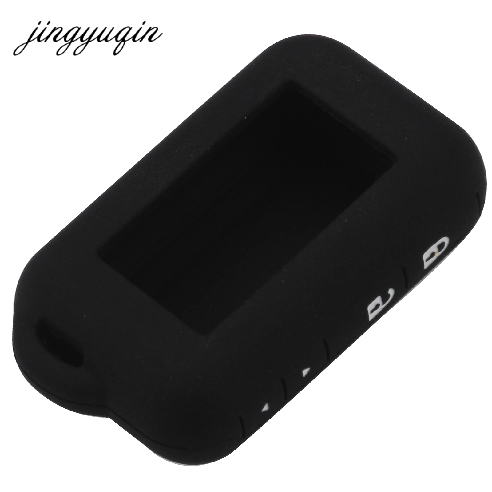 jingyuqin Silicone Case for Starline E60 E90 E61 Two Way Car Remote 2-way LCD Keychain fob Cover