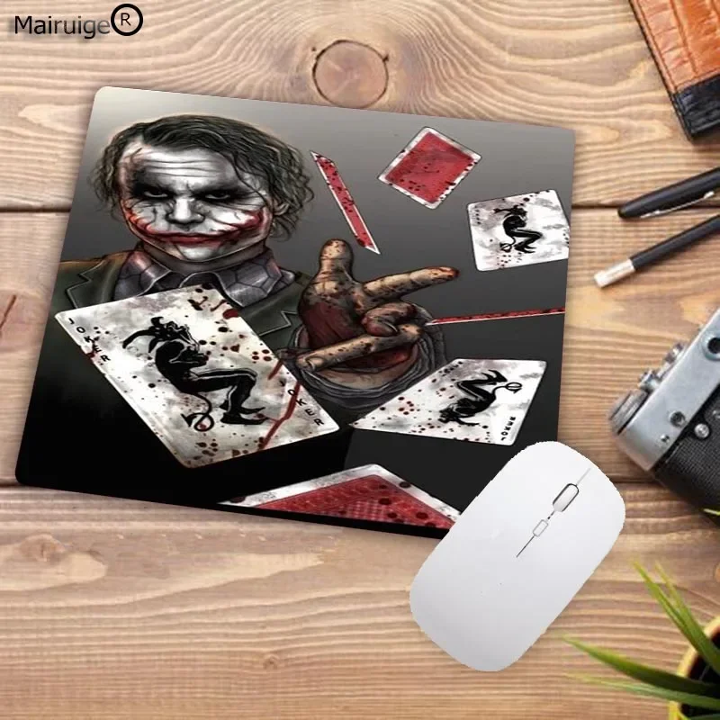 Mairuige Promotion Russia  2018 New Joker why so serious Office Mice Gamer Soft Mouse Pad Size for 18x22cm Small Mousepad