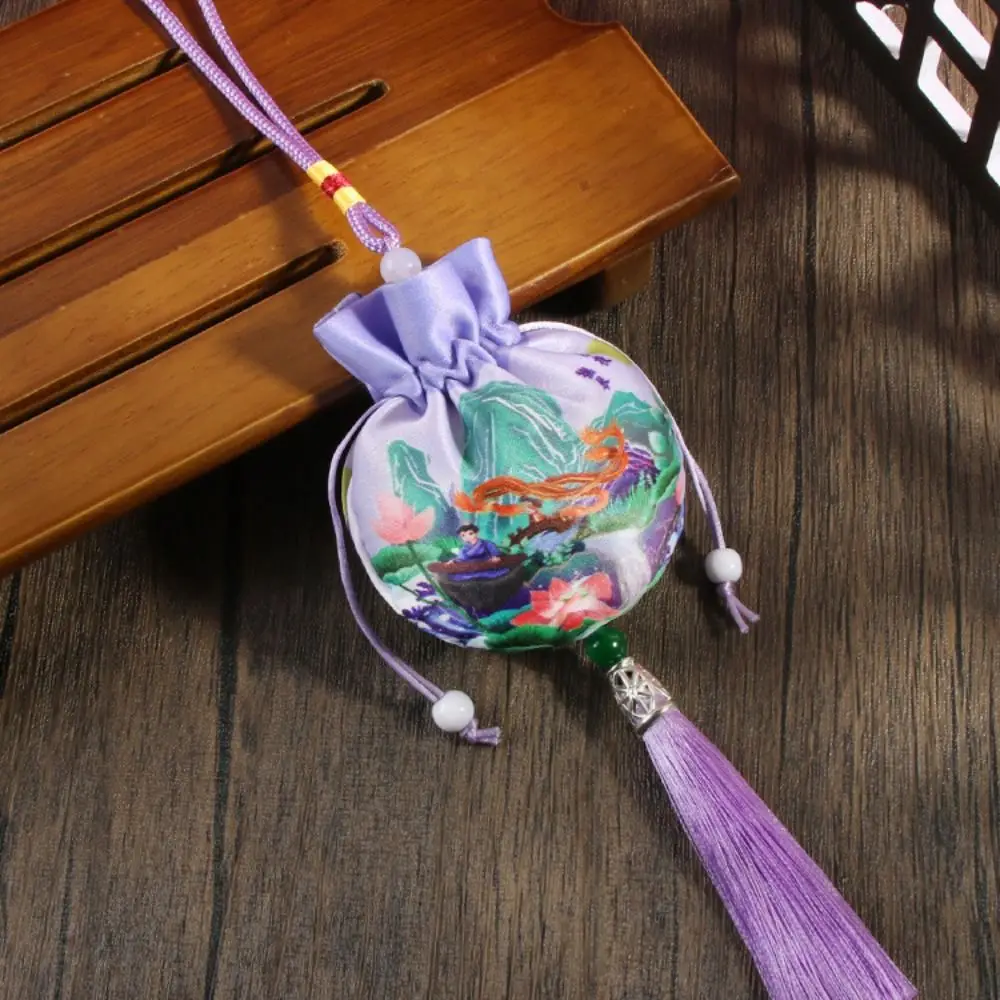 

Dragon Boat Festival Bag Retro Picture Sachet Retro Pattern Brocade Jewelry Storage Bag Small Pouch Jewelry Packaging