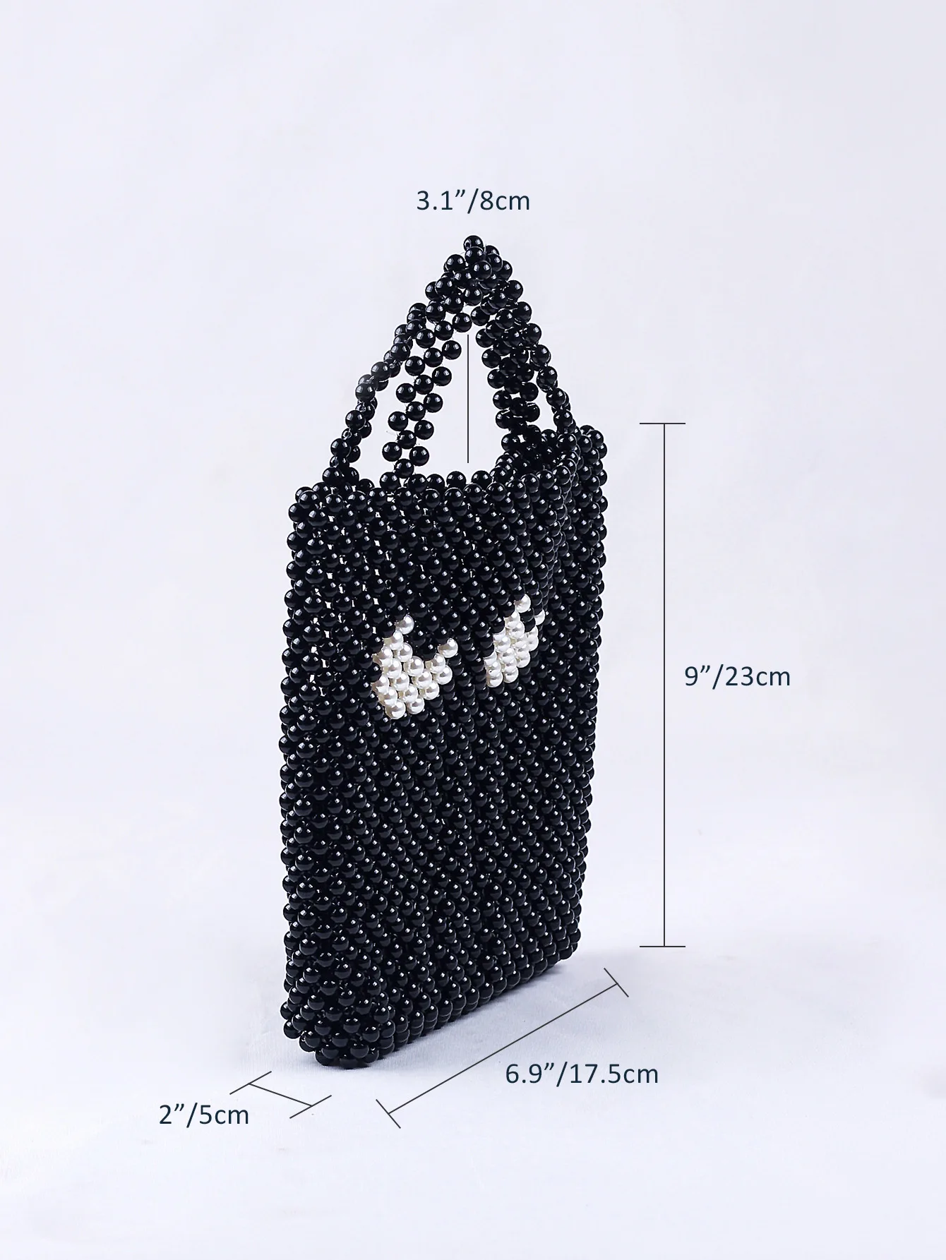 Women Beading Bag Crossbody Bags for Woman Beaded Bags Cute Handbags for Women Hand-made Small Tote Bag Ladies Purse