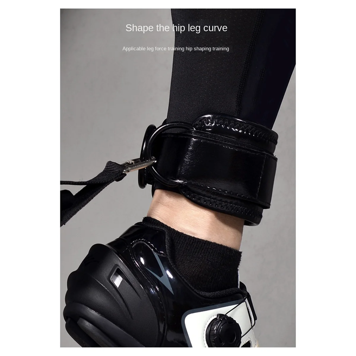 

Qcvv-Опора для ног Манжеты Кабельная машина Тренажерный зал Домашнее оборудование для фитнеса C