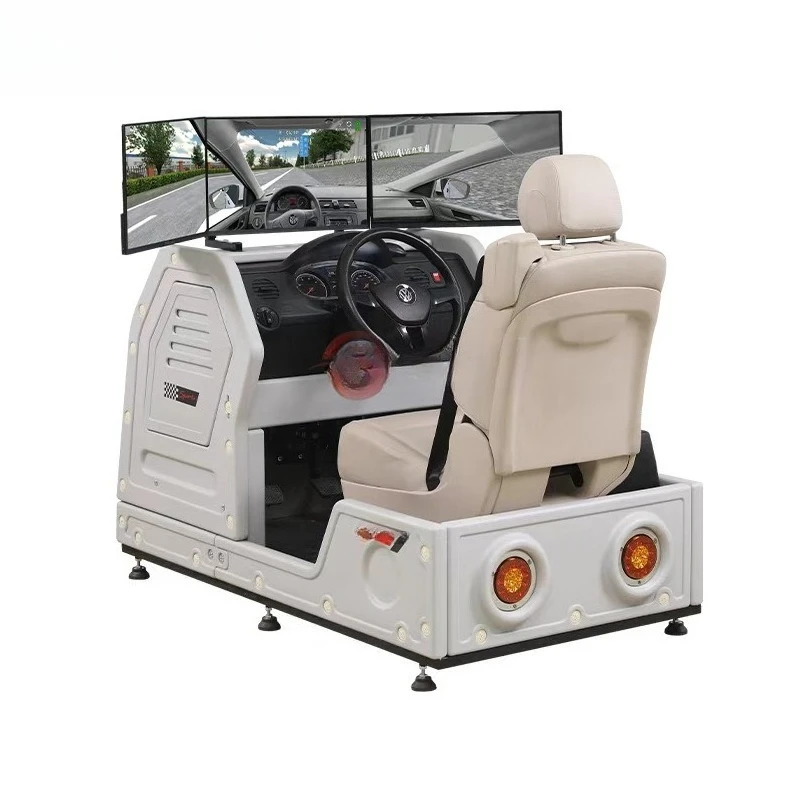 Dynamic car driving emulator driving training simulation training learning instrument equipment