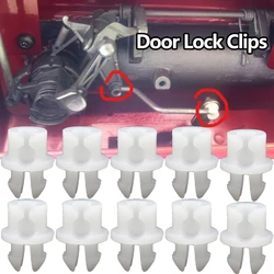Door Lock Rod Conector Linkage Clips For Mercedes-Benz E280 Front Rear Interior Latch Catch Repair Clamp Fastener Pack of 10