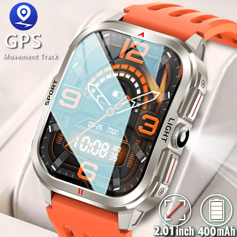 ألعاب القوى الرياضية في الهواء الطلق LED Men Smartwatch Men Bluetooth Call Smartwatch MultiSports Mode Health Monitor 3ATM Smart Watch Man (باللغة الإنجليزية)