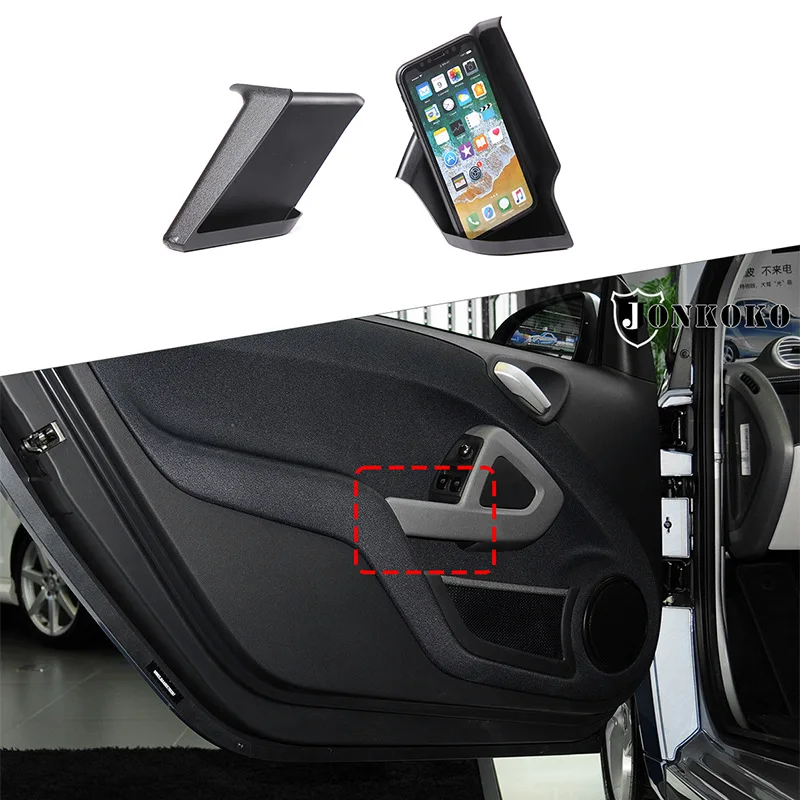 

Car Styling Interior Decor Accessories Car Door Storage Box Handle Armrest Storage Case For Mercedes Benz Smart 451 Fortwo 09-14